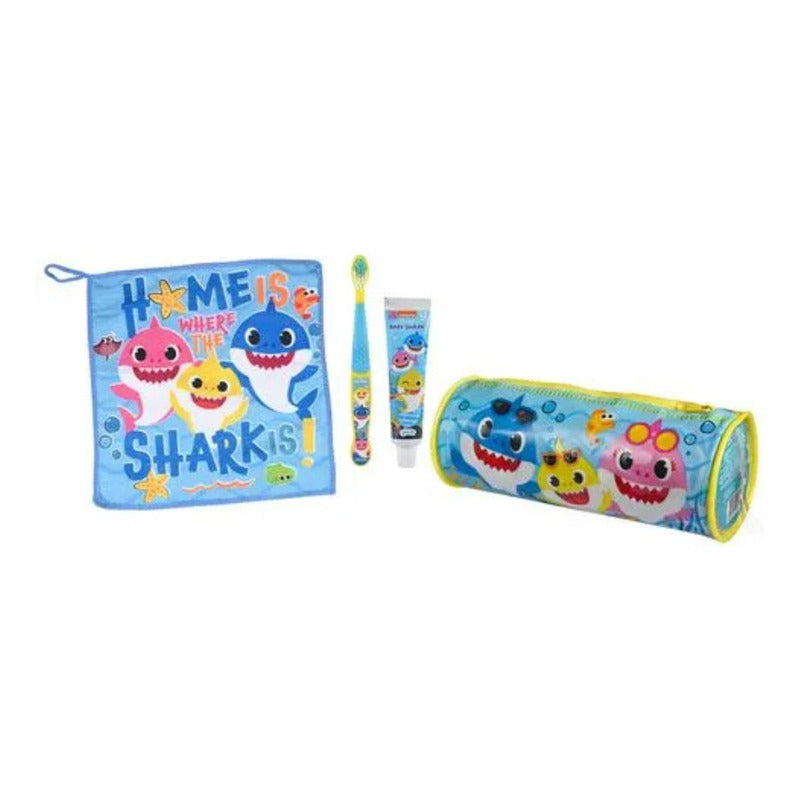 Set Dental Niños Crema Dental - Cepillo - Toalla- Estuche