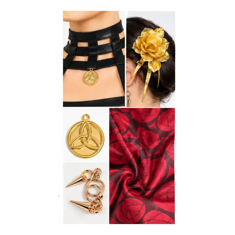Disfraz Anime De Yor Forger Para Cosplay Negro M