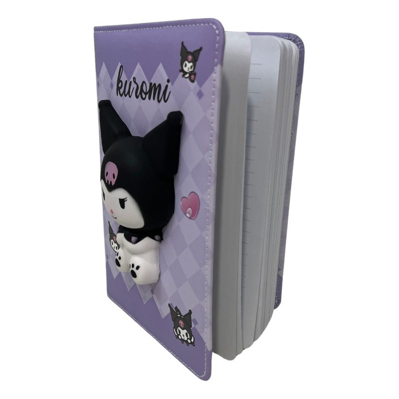 Agenda 3d Anti Estres Kawaii Kuromi-hello K- My Melodi
