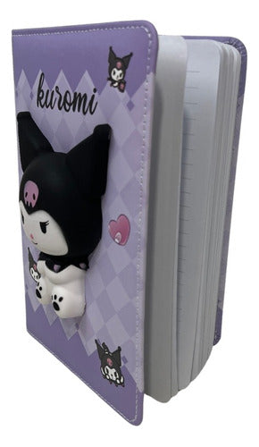 Agenda 3d Anti Estres Kawaii Kuromi-hello K- My Melodi