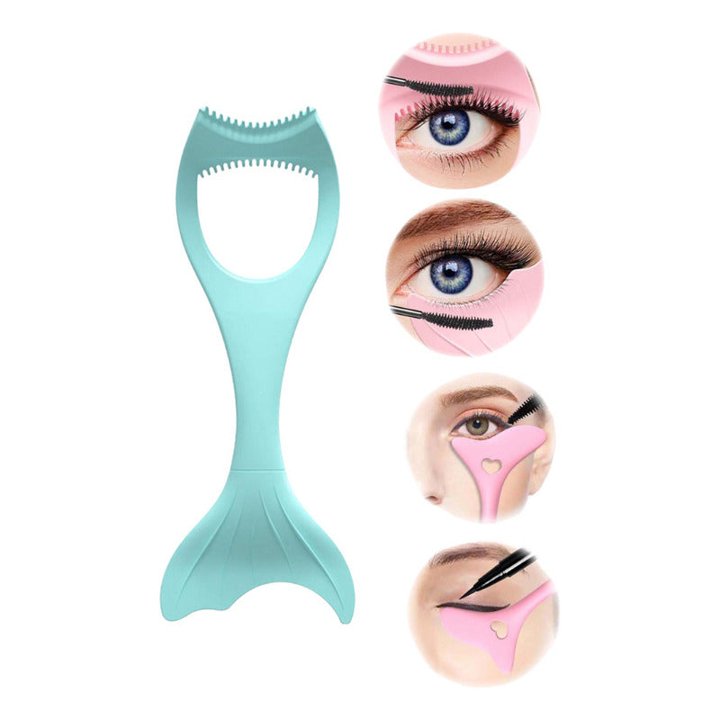 Plantilla Ayudante Delinear Ojos / Mascara Pestañas Silicona