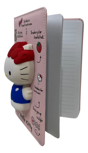 Agenda 3d Anti Estres Kawaii Kuromi-hello K- My Melodi