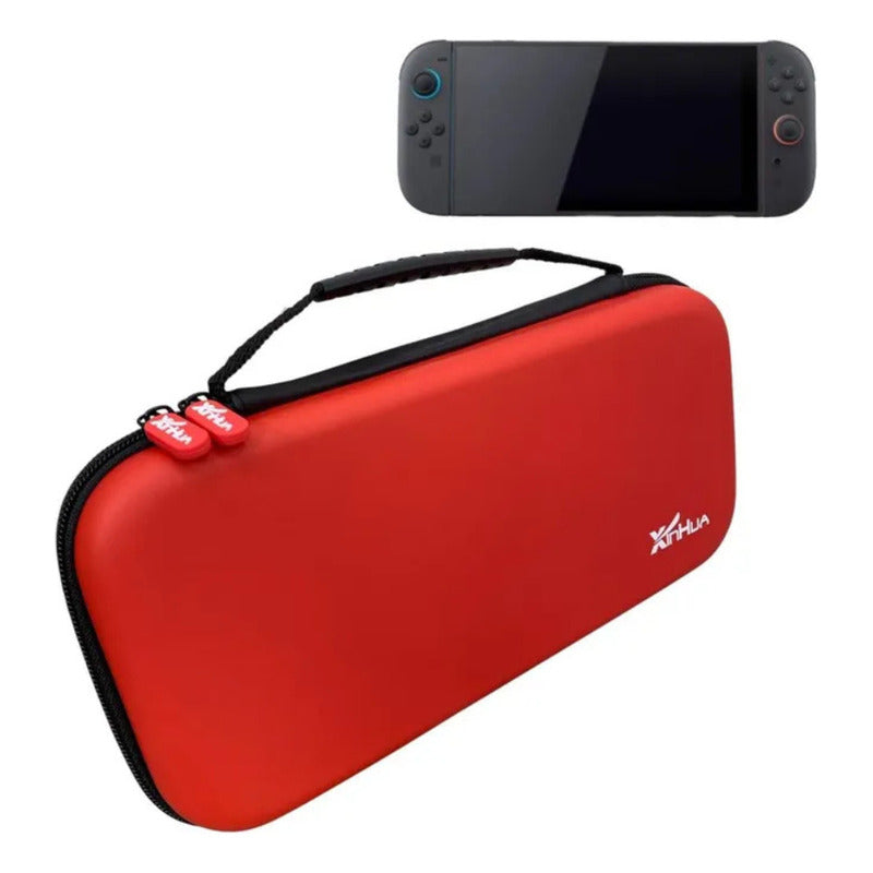 Estuche Protector Rígido Compatible Nintendo Switch 2 Rojo