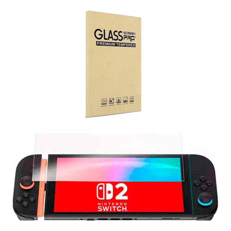 Protector Lamina Vidrio Templado Compatiblenintendo Switch 2