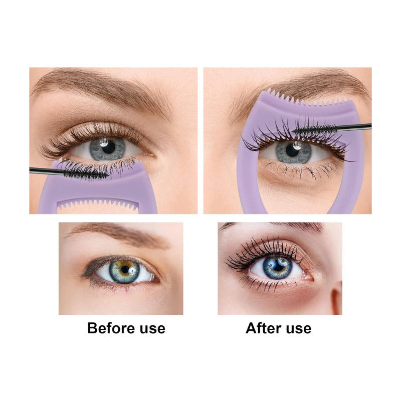 Plantilla Ayudante Delinear Ojos / Mascara Pestañas Silicona