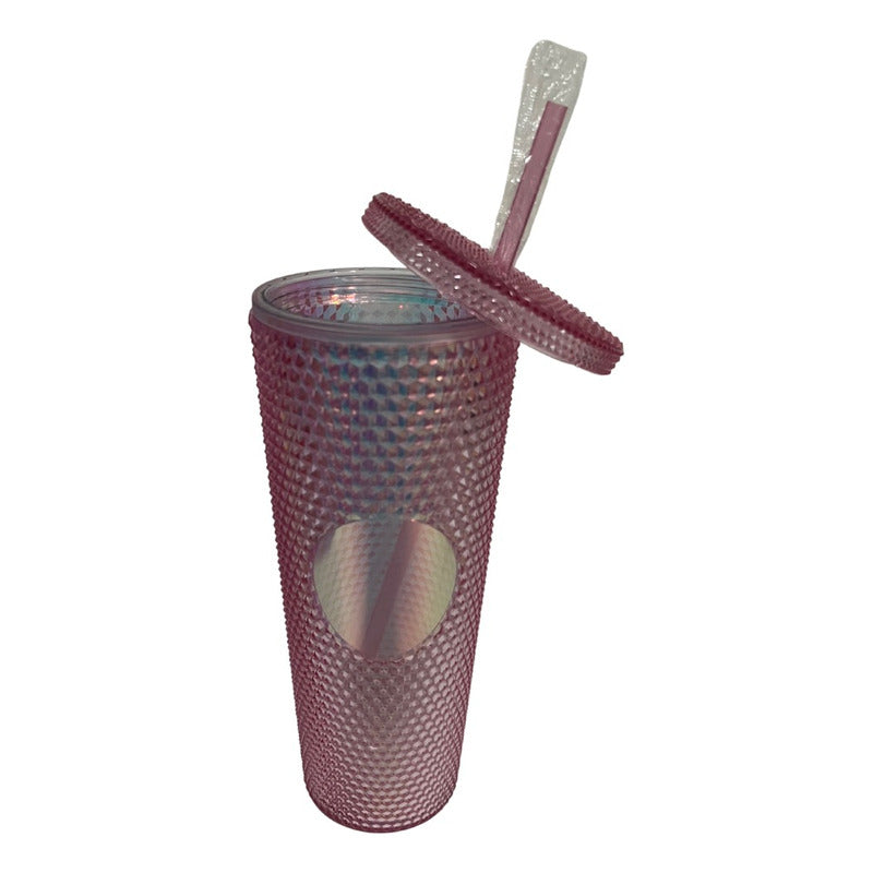 Vaso Tumbler Conn Tapa Y Bombilla