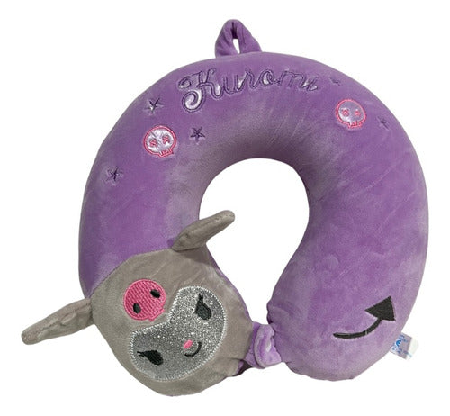 Cojin Para Cuello Cervical Almohada Hello Kitty, Kuromi