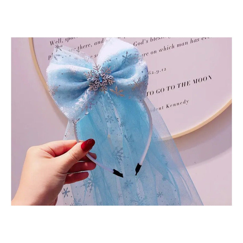Set Disfraz Frozen Elsa 3 Pza Con Tutu Celeste