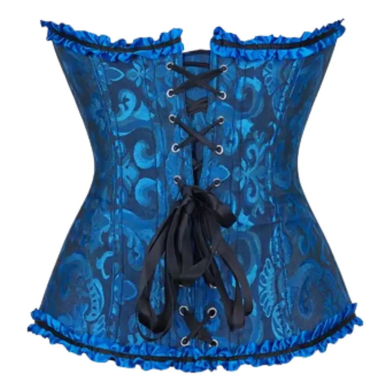 Disfraz Princesa Sexy Cosplay Azul-blancanieves L