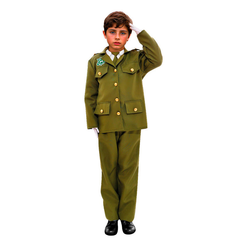 Disfraz De Carabinero Unisex Para Niños