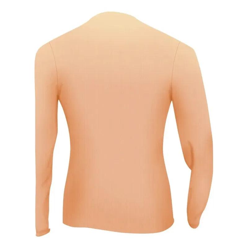Polera Color Piel Para Baile Típico Pascuense Adulto-niño Piel Niño Standar
