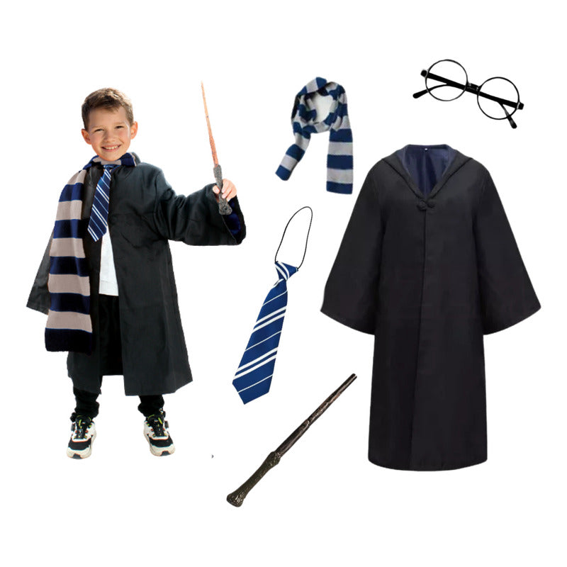 Capa Corbata Bufanda De Harry Potter Disfraz Cosplay Niños