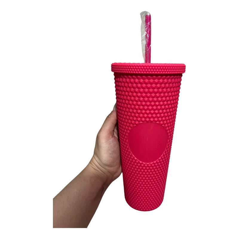 Vaso Tumbler Conn Tapa Y Bombilla
