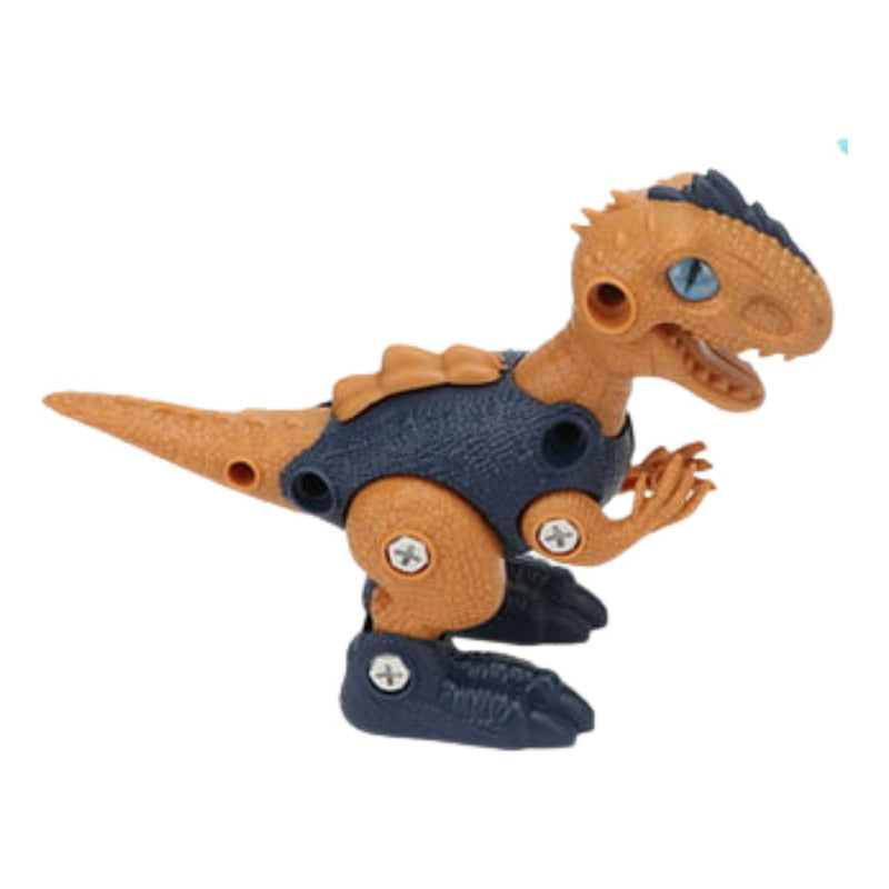 Dinosaurio Armable De Juguete Incluye Herramienta