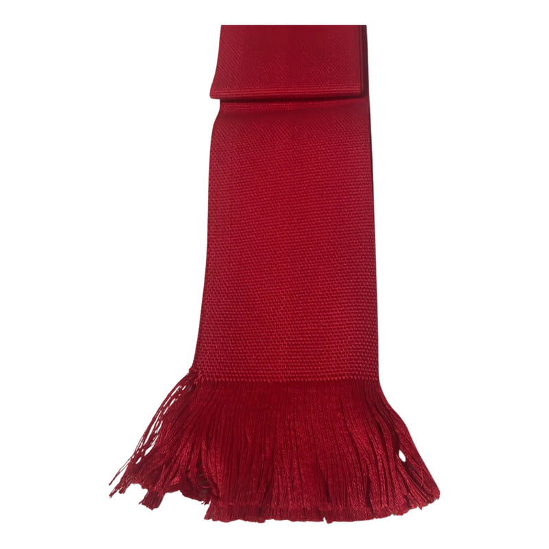 Faja Roja Para Huaso Fiestas Patrias Rojo/grande 176x8cm