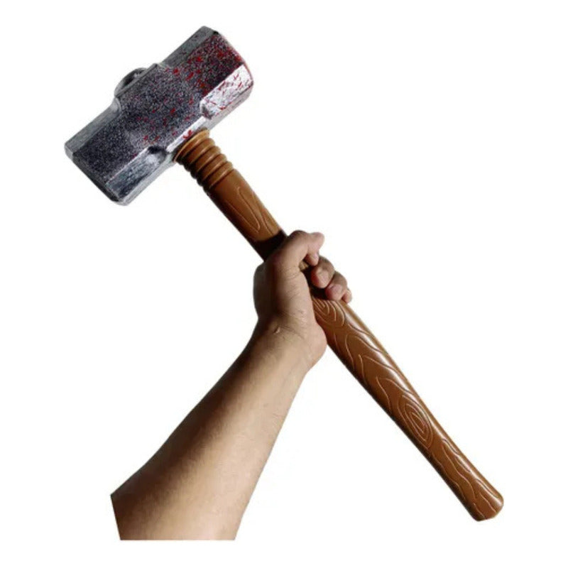 Martillo Mazo Sangriento Accesorio Disfraz Halloween