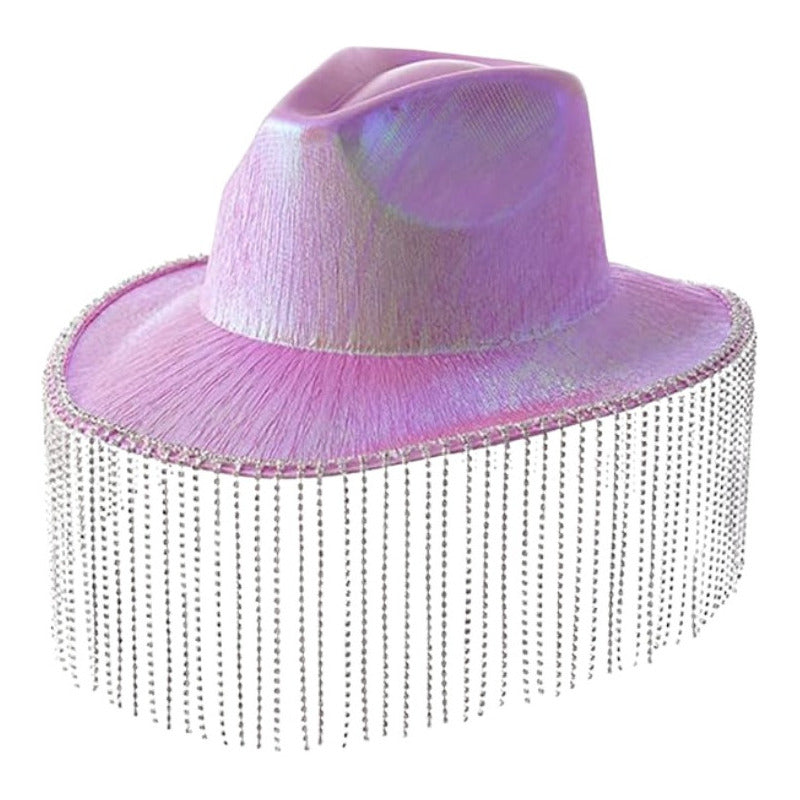 Sombrero Vaquero Con Flecos + Bandana Cosplay Conciertos