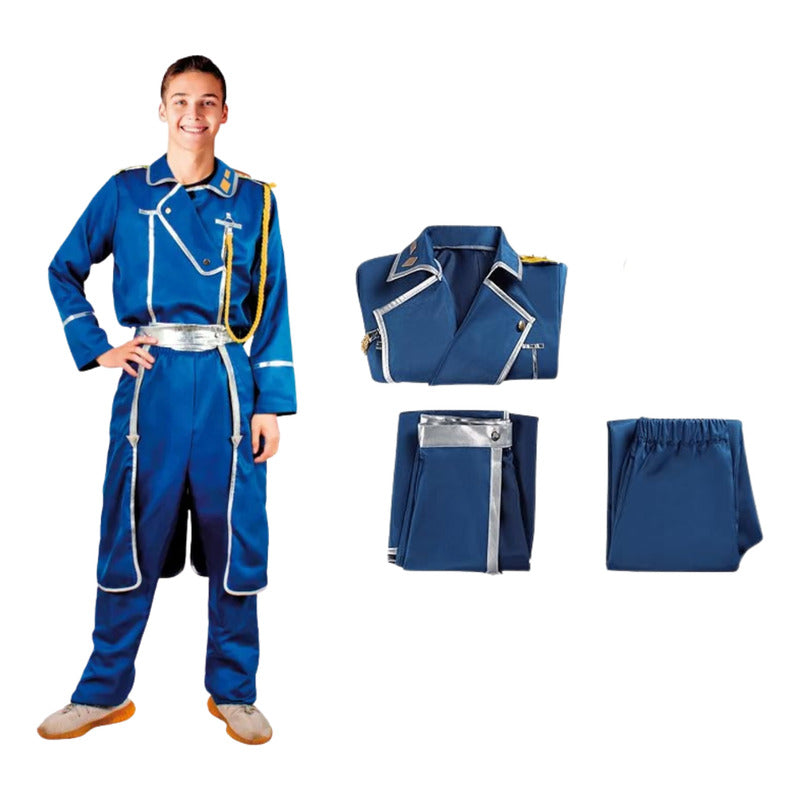 Disfraz De Otaku Halloween Disfraz Cosplay Adulto Anime Roy Mustang Xl