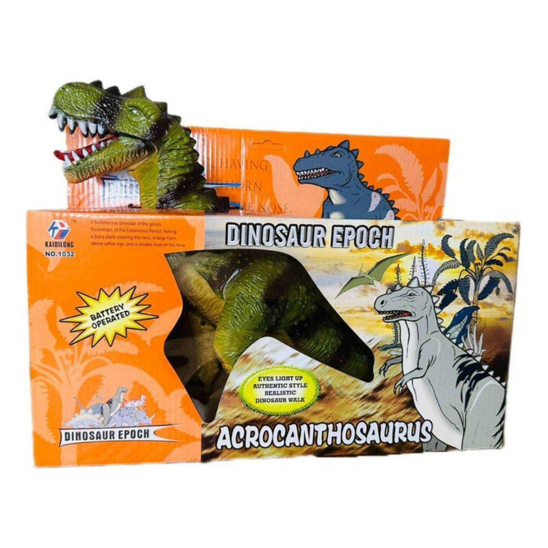 Dinosaurio Gigante Juguete Con Luz, Sonido Y Movimiento