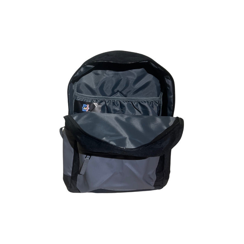 Mochila Escolar Moose Colo Colo Equipos De Futbol Negro Liso