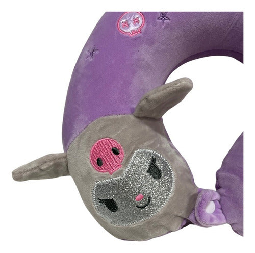 Cojin Para Cuello Cervical Almohada Hello Kitty, Kuromi
