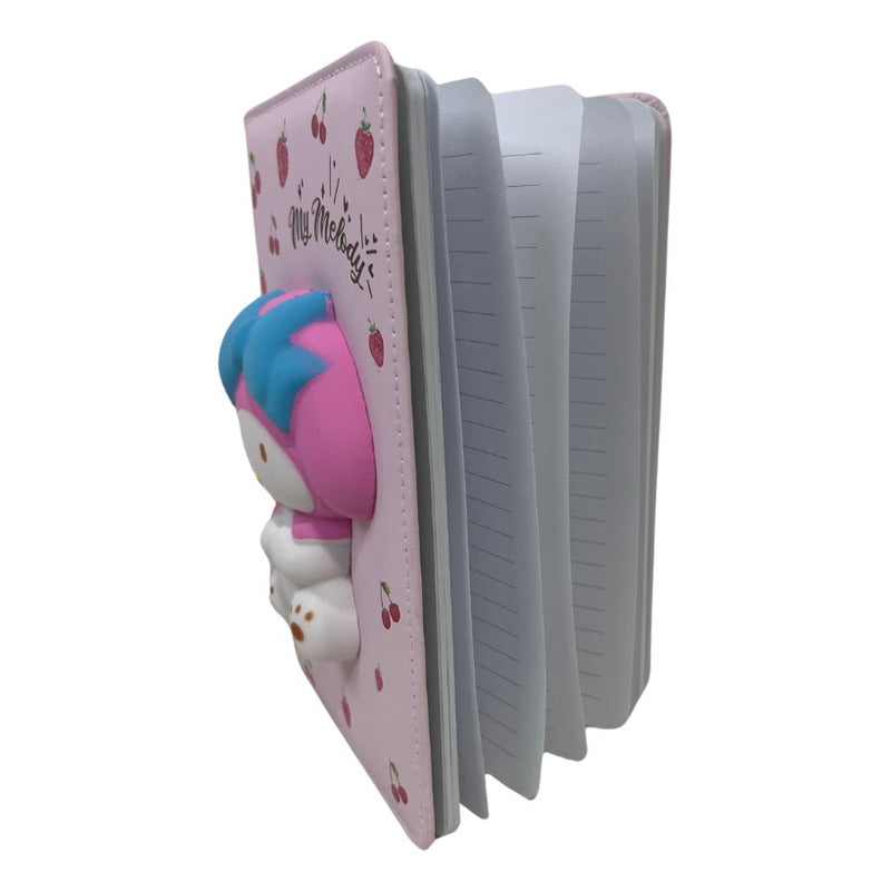 Agenda 3d Anti Estres Kawaii Kuromi-hello K- My Melodi
