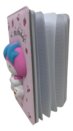 Agenda 3d Anti Estres Kawaii Kuromi-hello K- My Melodi
