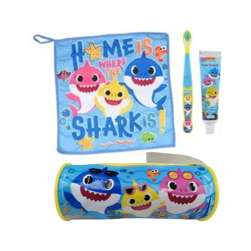 Set Dental Niños Crema Dental - Cepillo - Toalla- Estuche
