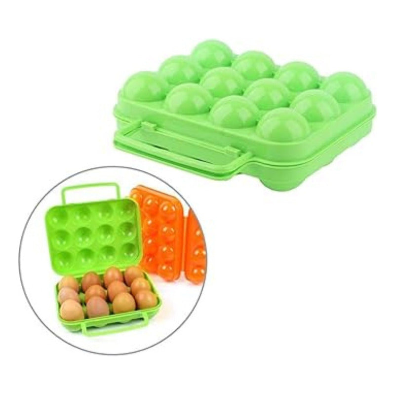 Porta Huevos Portatil Capacidad 12 Unidades /camping Picnic