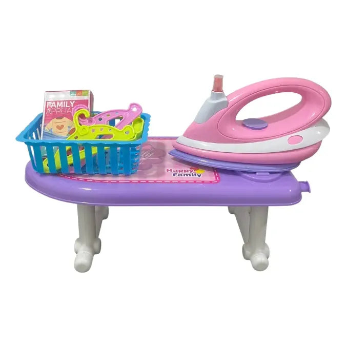 Juguete Kit De Tabla Mas Plancha Para Niñas Rosa