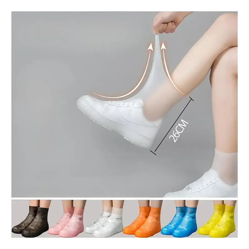 Cubre Zapatos Impermeable Silicona Aislante Lluvia Variado 35-42