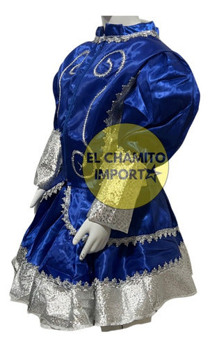 Vestimenta Caporal Niña Juvenil Con Falso Fiestas Patrias