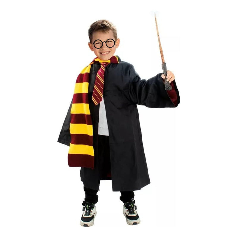 Harry Potter Disfraz Cosplay Niños Capa Corbata Bufanda
