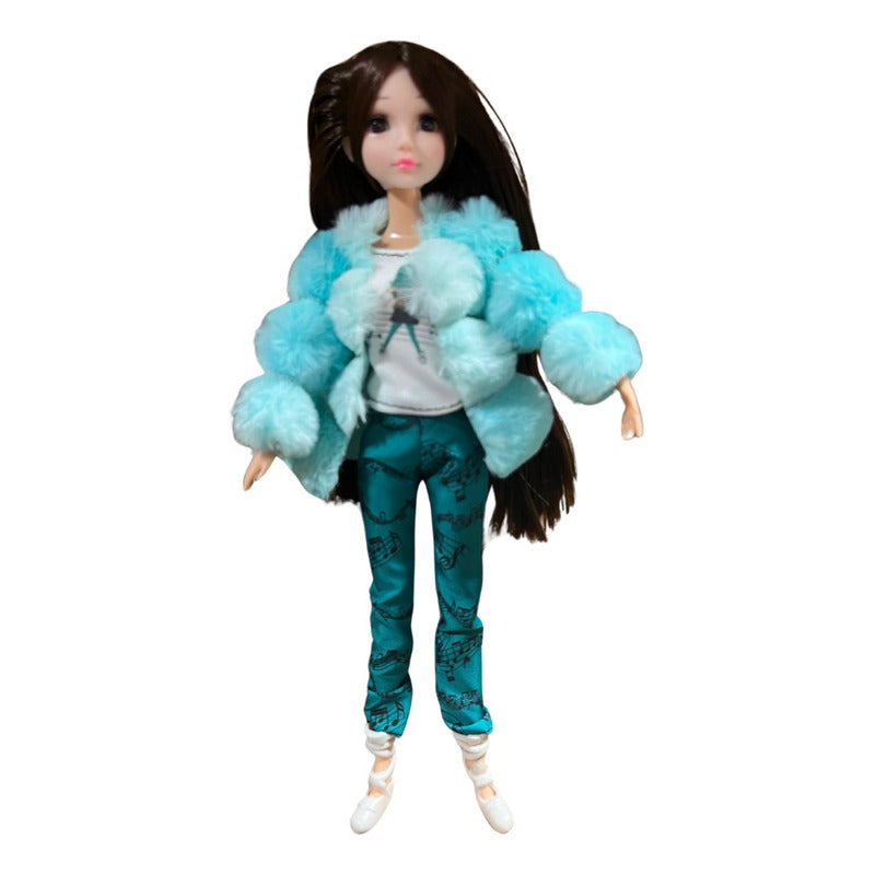 Muñecas Articulada Vestuariio Fashion Juguete Para Niñas