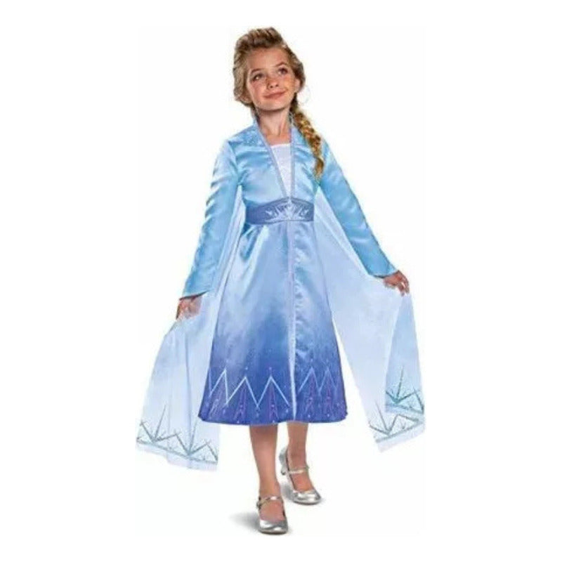 Disfraz Vestido Princesa Elsa Frozen + Accesorios