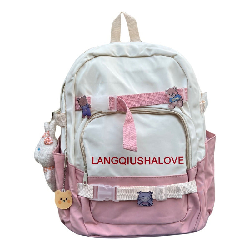 Mochila Para Niña Infantil Kawai Escolar Mochila Juvenil
