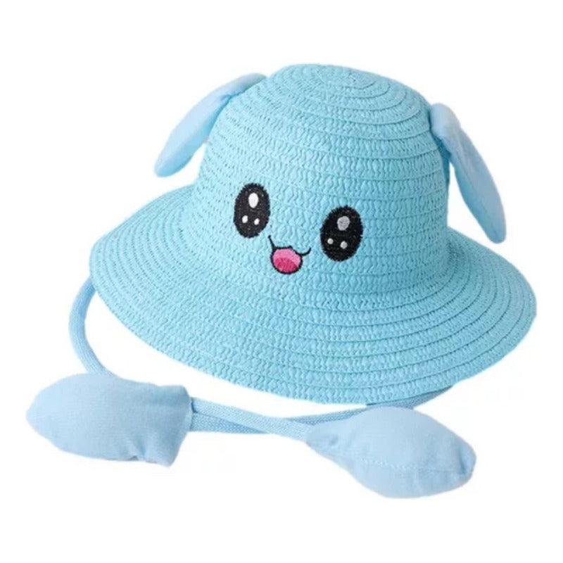 Sombrero Levanta Orejas Verano Con Luz Niñas