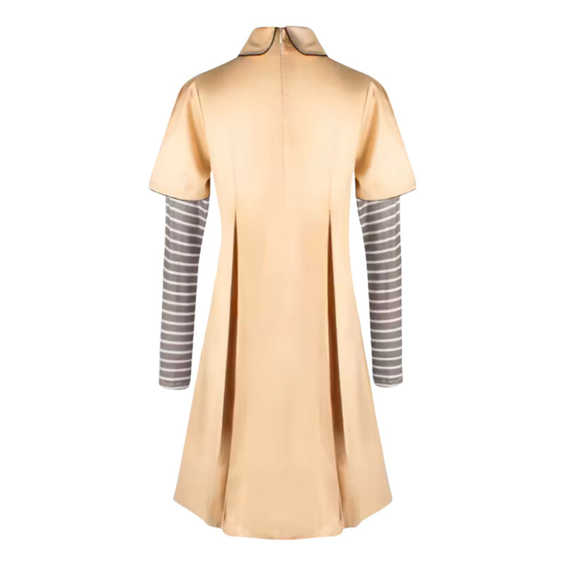 Disfraz De Muñeca Doll Asesina Niña / Mujer Cosplay Beige 10-12