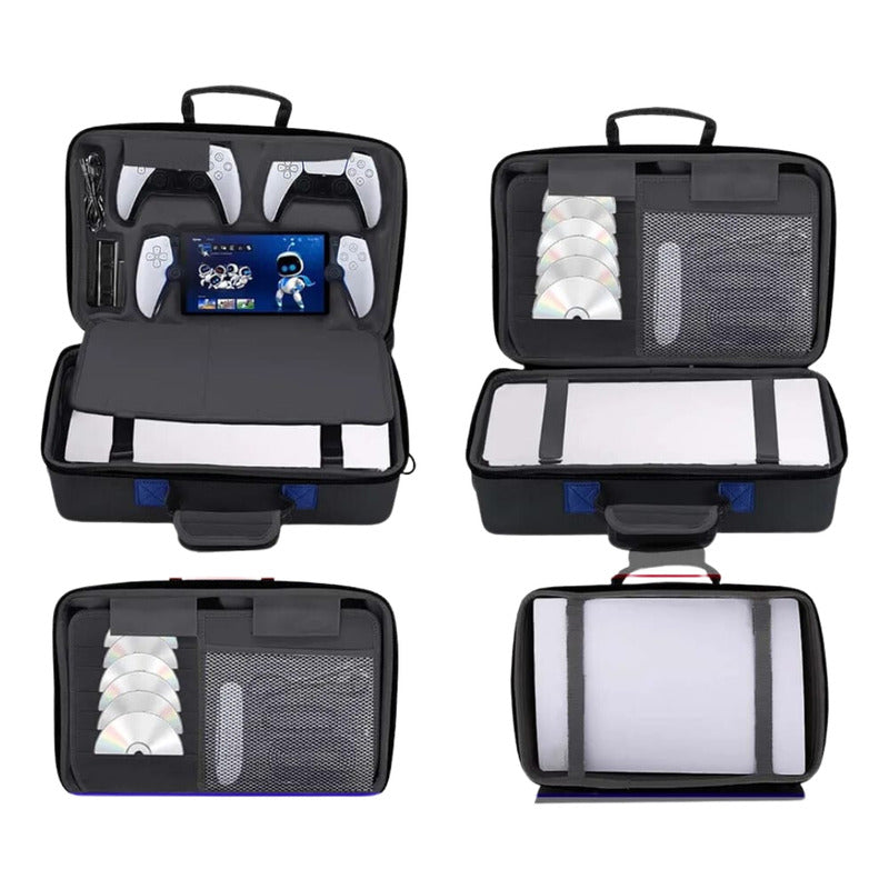 Bolso Rigido Protector Consola Playstation 5 Slim Negro