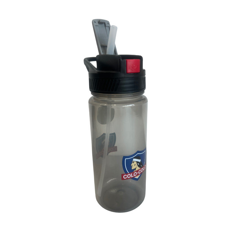 Set Hermetico+botella Escolar Colacion Colo-colo/u De Chile