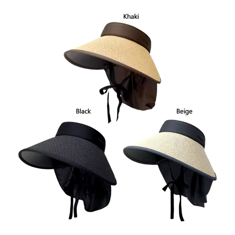 Sombrero Mujer Visera Ala Ancha Legionario Proteccion Solar