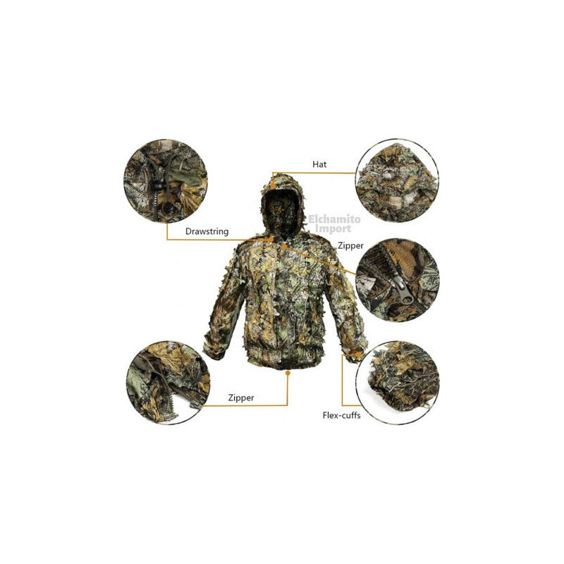 Traje Vestimenta Táctica Camuflaje 3d