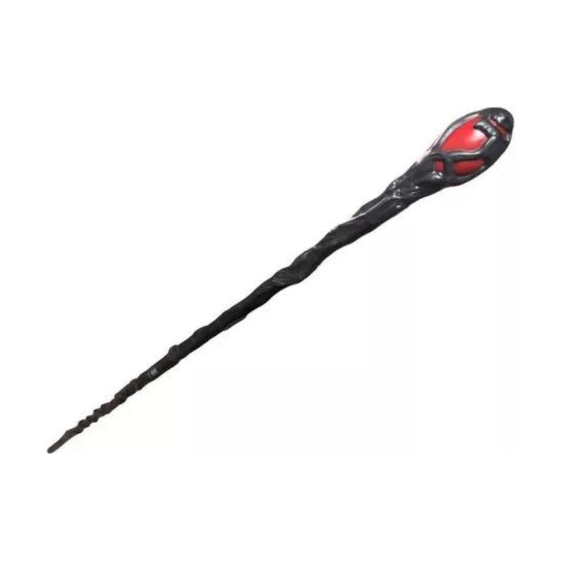 Baston Baculo Accesorio Disfraz Mago Hechicero Halloween Negro Standar