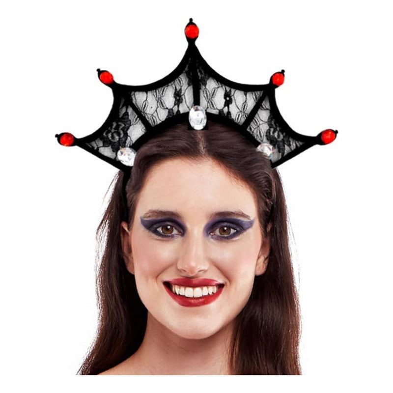 Princesa Gotica Mujer Cosplay Negro Standar 140cm