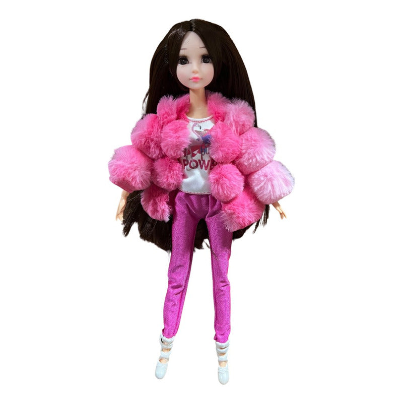 Muñecas Articulada Vestuariio Fashion Juguete Para Niñas