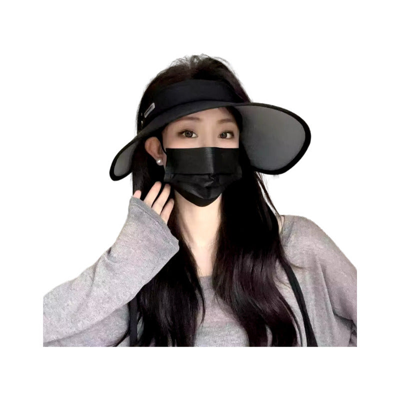 Sombrero Mujer Visera Playera Ala Ancha Proteccion Solar