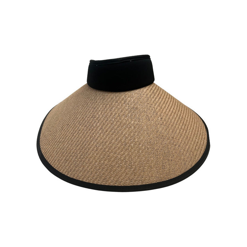 Sombrero Mujer Visera Playera Ala Ancha Proteccion Solar