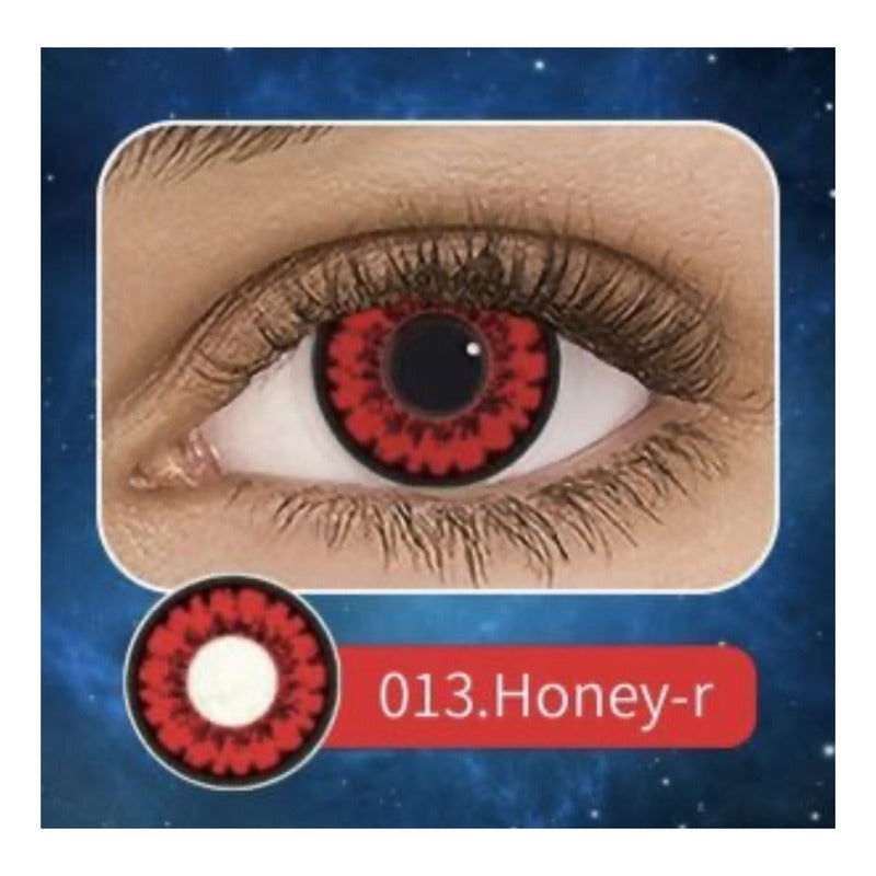 Lentes Contacto Anime Cosplay Fantasia Halloween