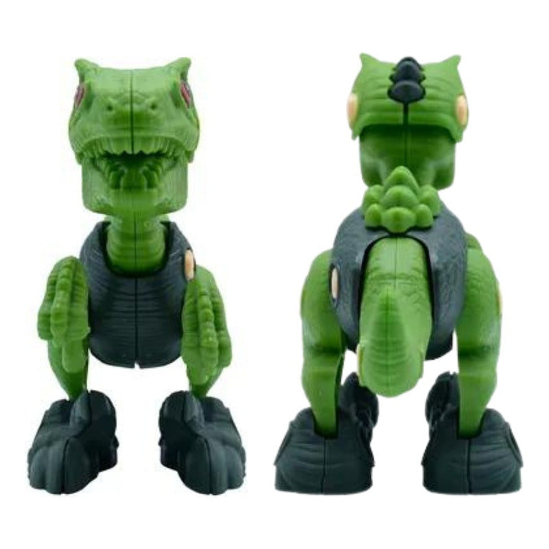 Dinosaurio Armable De Juguete Incluye Herramienta