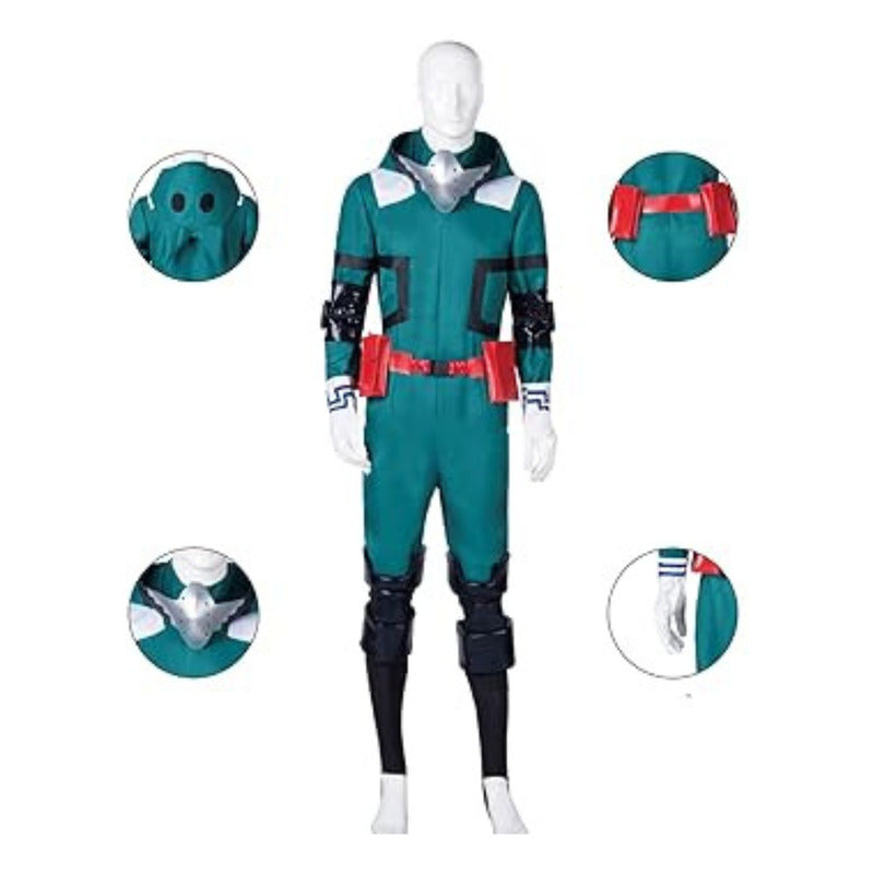Disfraz De Otaku Halloween Disfraz Cosplay Adulto Anime Midoriya Xl